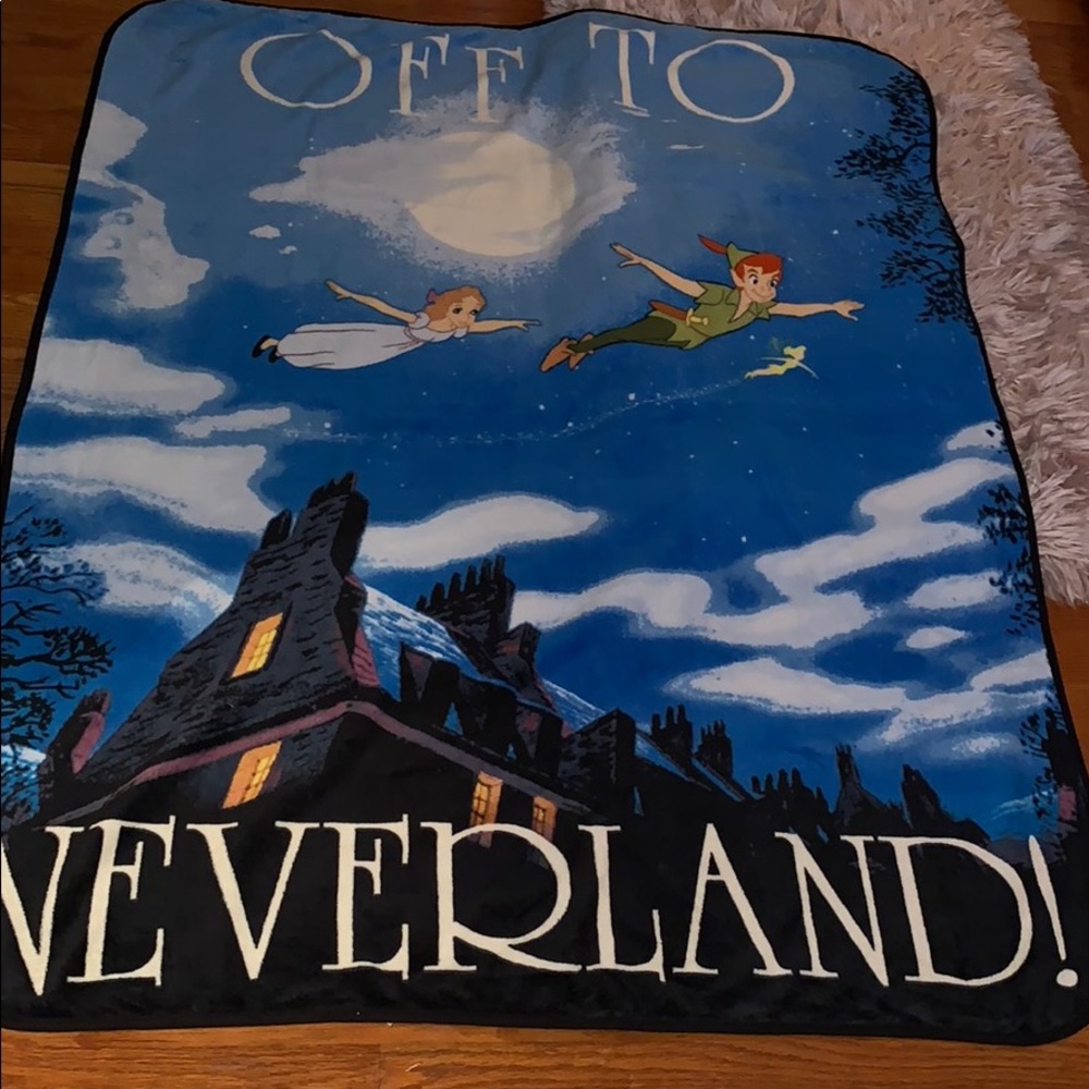 Peter Pan Throw Blanket